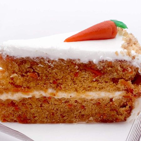 carrot cake slice