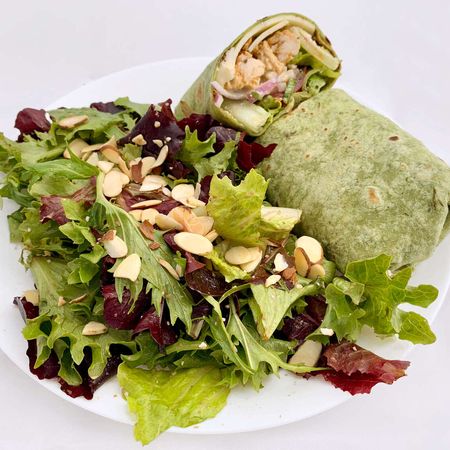 cajun chicken wrap