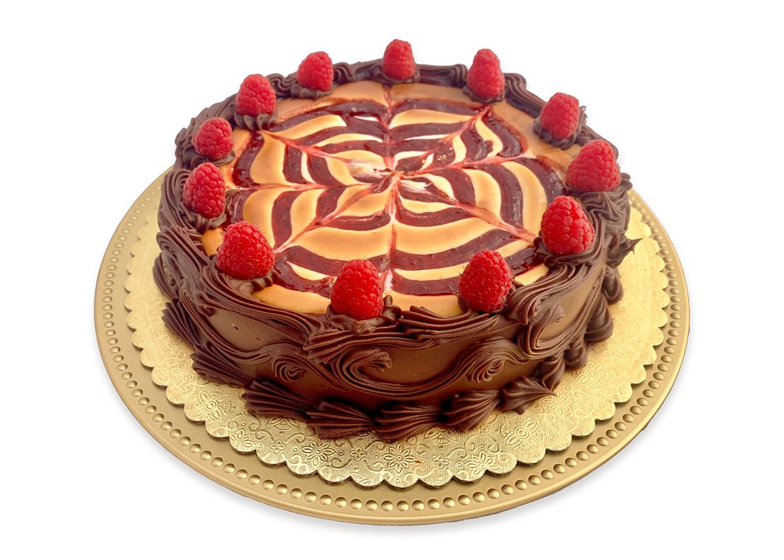 Chocolate Raspberry Cheesecake